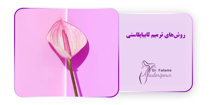 روش‌های ترمیم لابیاپلاستی